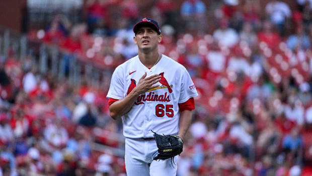 St. Louis Cardinals pitcher Giovanny Gallegos